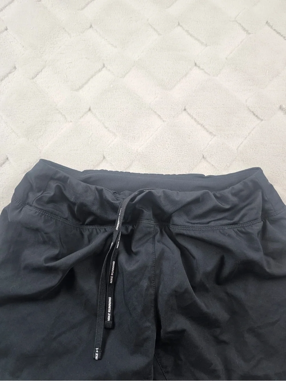 Nike Dri Fit Shorts Womens Small Black Gym Yoga Run Wear